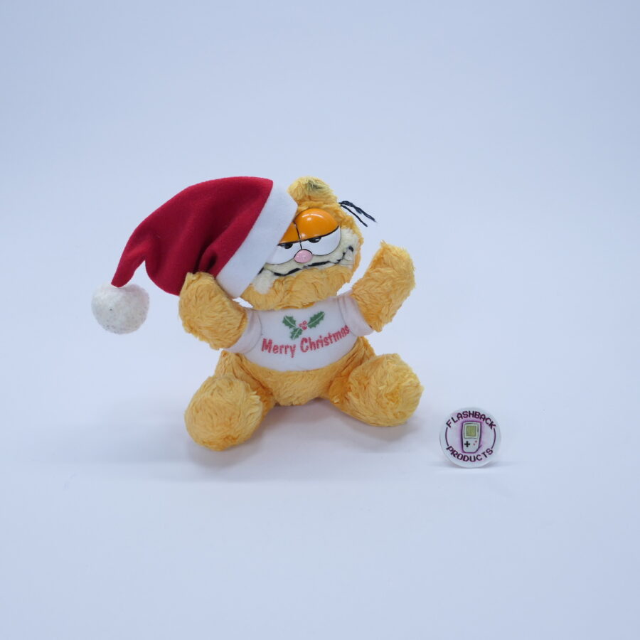 Garfield Cat Katze Stofftier Plüschtier Merry Christmas Angel Toy 90er