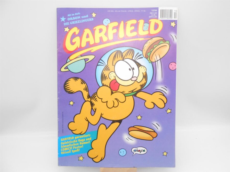 Garfield Heft Comic Ausgabe 10/94 Vintage Retro Deutsch