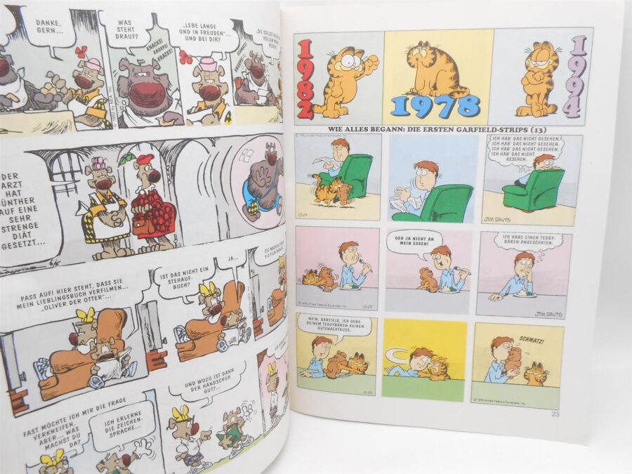 Garfield Heft Comic Ausgabe 10/94 Vintage Retro Deutsch