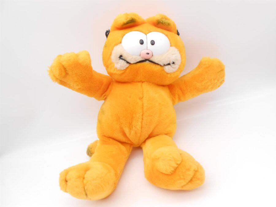 Garfield Plüschfigur Plüsch Katze + 4 Bücher (Englisch) Play by Play 2021