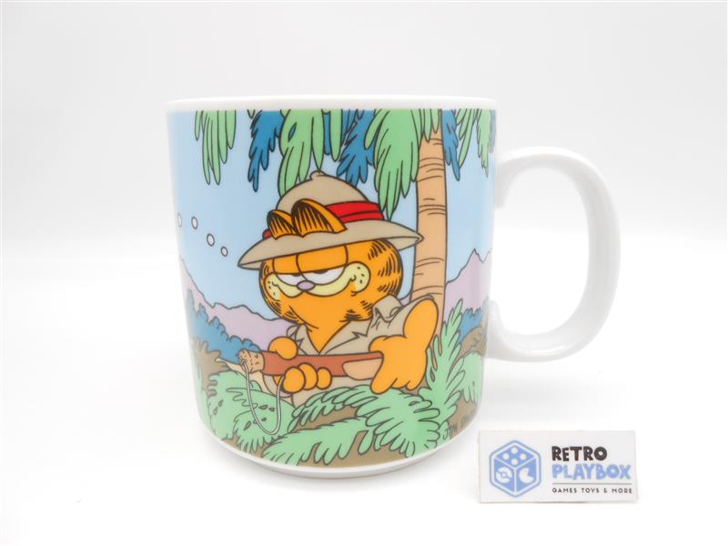GARFIELD Tasse 1978 HEIA SAFARI Top Zustand Kaffeetasse Vintage