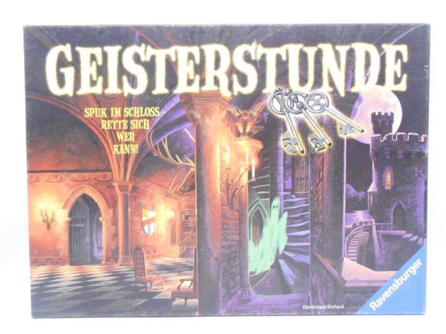 Geisterstunde Vintage Ravensburger Spiel ab 8 J. vollständig 2-4 Spieler