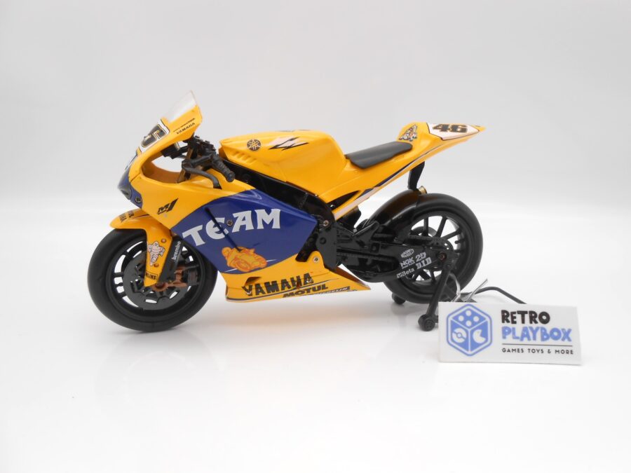 Guiloy 1:18 Yamaha Yzr M1 Honda Rc211v Motorrad Modell 17 cm unbespielt