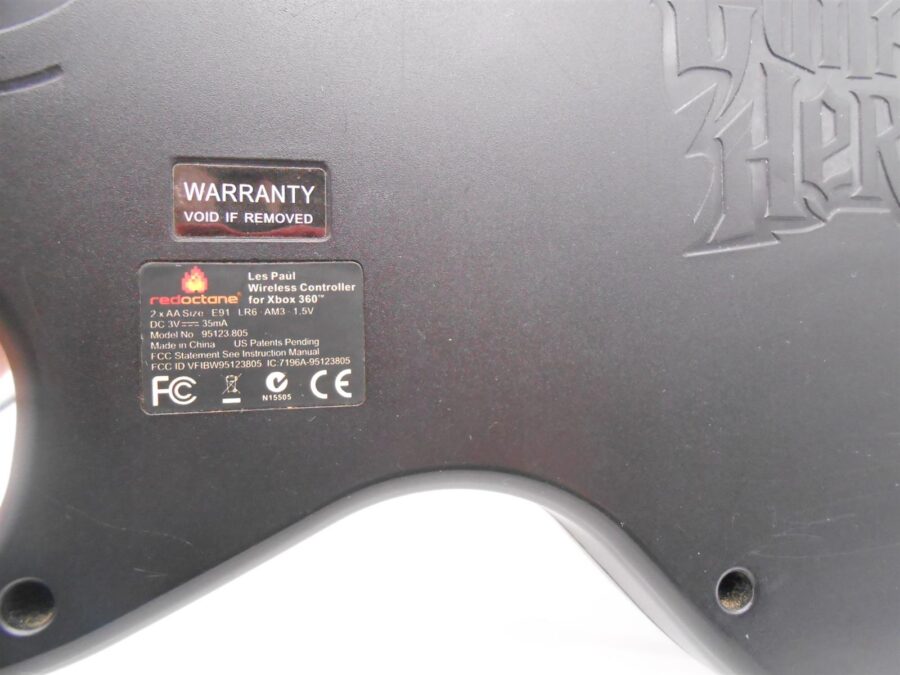 Guitar Hero Power Controller Xbox 360 Gitarre Wireless Zustand: Akzeptabel
