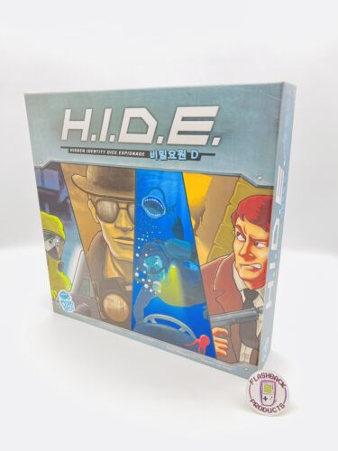 H.I.D.E. Hidden Identity Dice Espionage Spiel - Englisch NEU&OVP