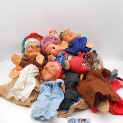 Handpuppen Kasperletheater 17 St. Konvolut Sammler DDR Vintage Raritäten