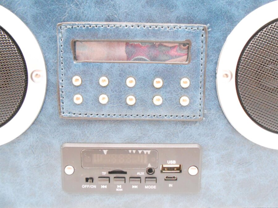Handtasche mit Radio Magic Bag Radio Musical Tasche USB Fernbedienung