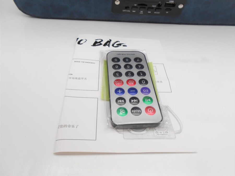 Handtasche mit Radio Magic Bag Radio Musical Tasche USB Fernbedienung
