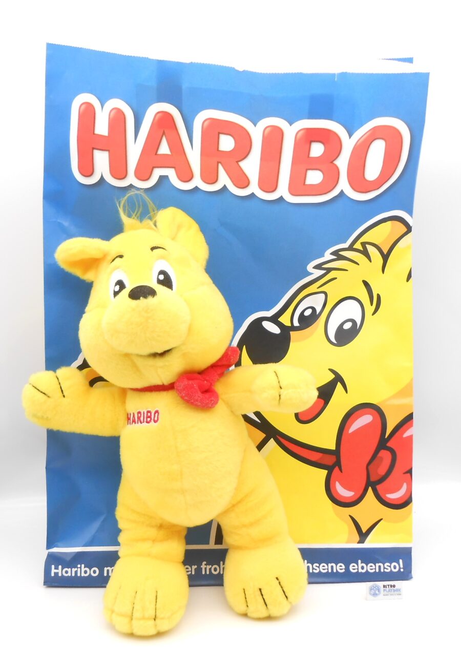 Haribo Goldbär Werbefigur Kuscheltier + Tüte ca. 35cm groß