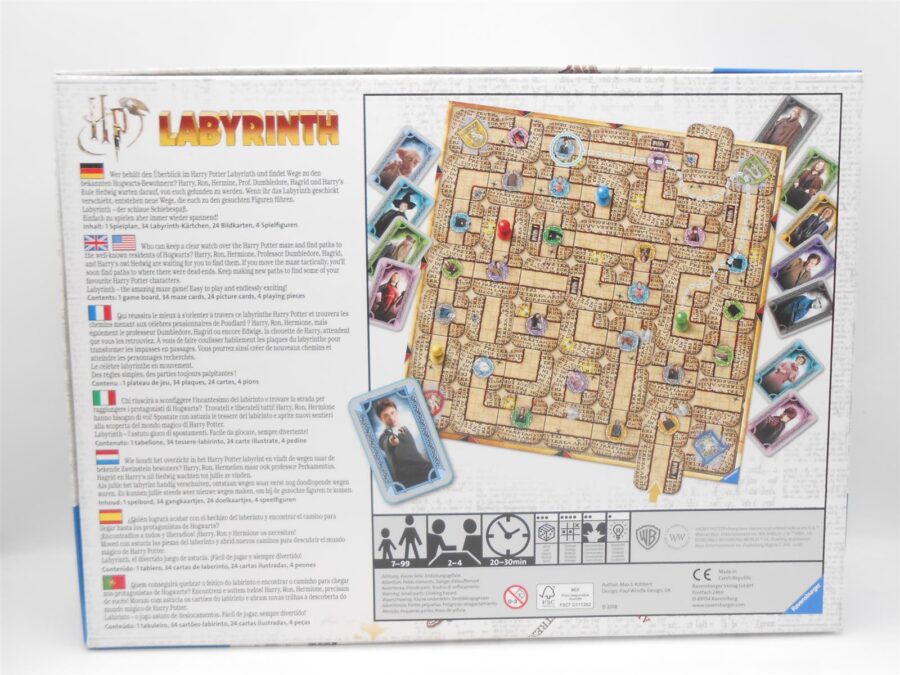 Harry Potter LABYRINTH Ravensburger Gesellschaftsspiel ab 7 Jahre