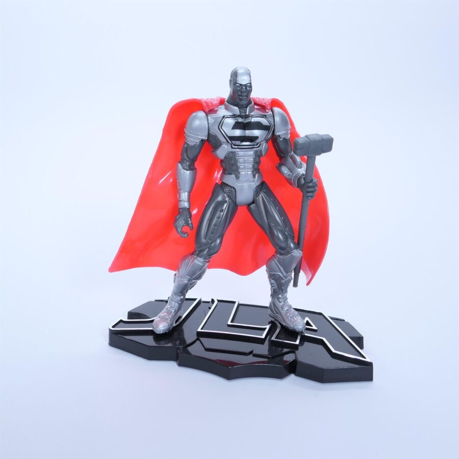 Hasbro Actionfigur Figur STEEL SUPERMAN Retro 1997 TOP Zustand DC+Zubehör