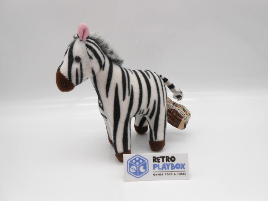HEUNEC ZEBRA Plüschtier Stofftier ca.13 cm Top Zustand Sammler