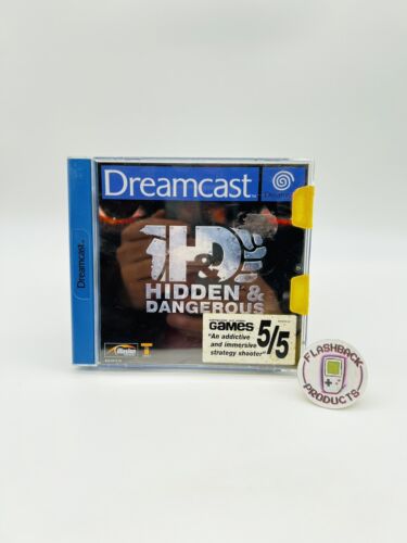 Hidden & Dangerous (Sega Dreamcast, 2000) Retro/ Vintage - Zustand Gut