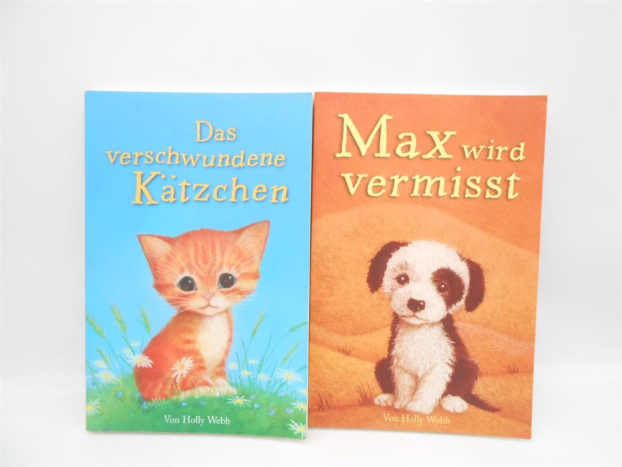 Holly Web Kinderbücher Tiergeschichten 12 Stück Hunde Bundle Katzen Este
