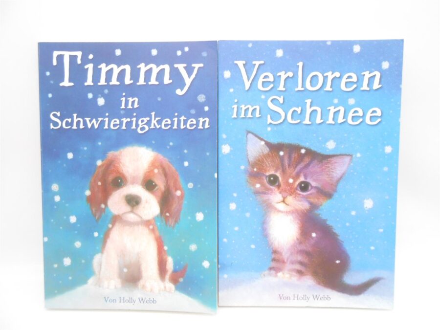 Holly Web Kinderbücher Tiergeschichten 12 Stück Hunde Bundle Katzen Este