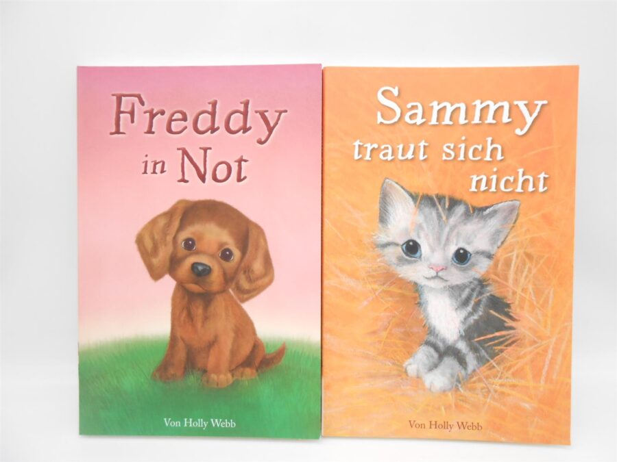 Holly Web Kinderbücher Tiergeschichten 12 Stück Hunde Bundle Katzen Este