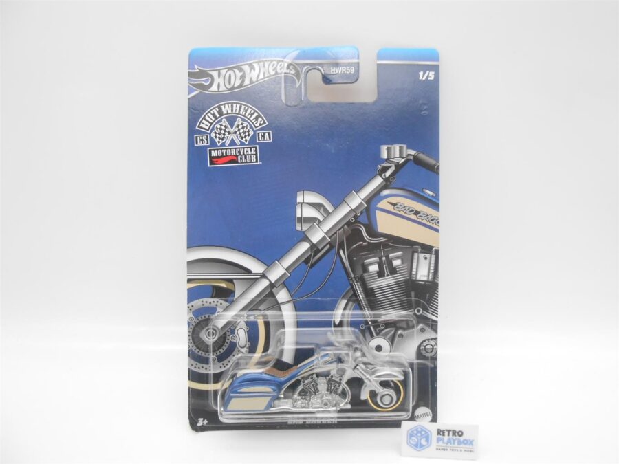 Hot Wheels HWR59 Bad Bagger 1/5 Motorcycle Club Mattel