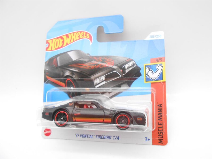 Hot Wheels Muscle Mania 2x 84 Pontiac Firebird 2x 77 Pontiac Firebird