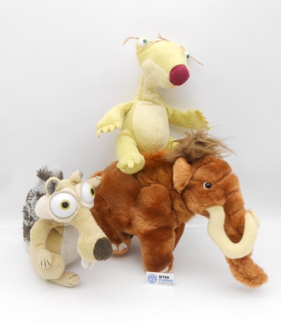 Ice Age 2 Scrat Sid Manfred Stofftier Plüschtier Bundle