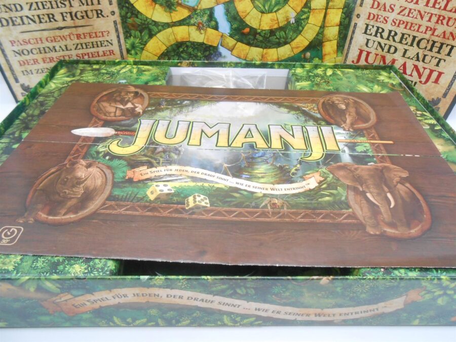 JUMANJI das Spiel Spin Master Games 2-4 Spieler ab 5 Jahren von 2017