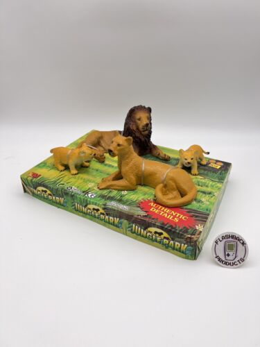 Jungle Park Löwen Familie Spielzeug Vintage Retro 80er 90er NEU OVP