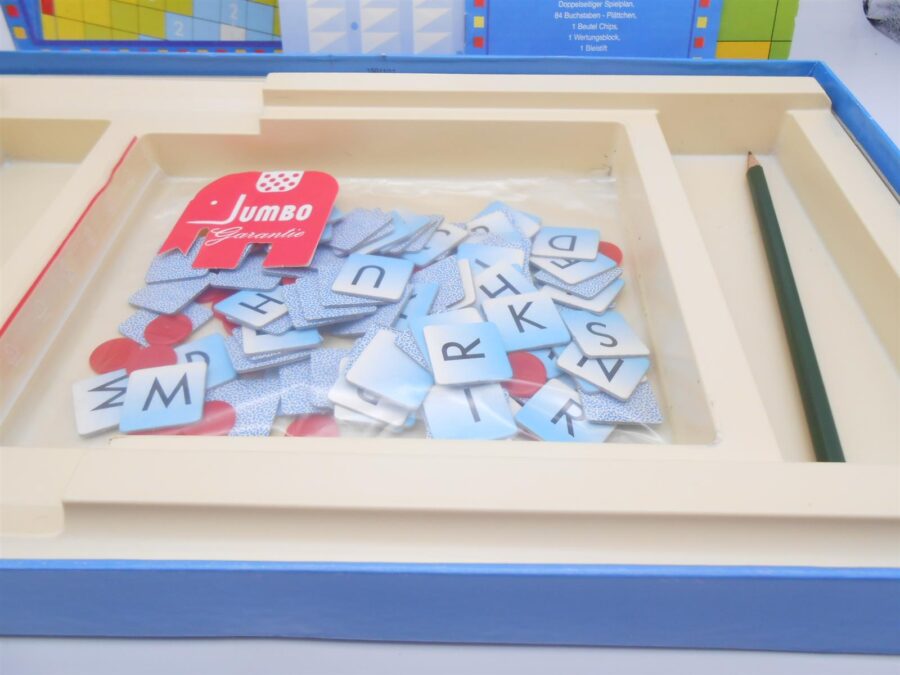 Junior Scrabble Gesellschaftsspiel Jumbo Vollständig ab 5 Jahre