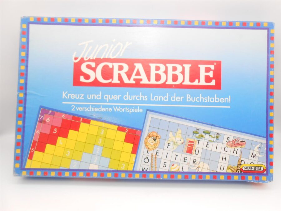 Junior Scrabble Gesellschaftsspiel Jumbo Vollständig ab 5 Jahre