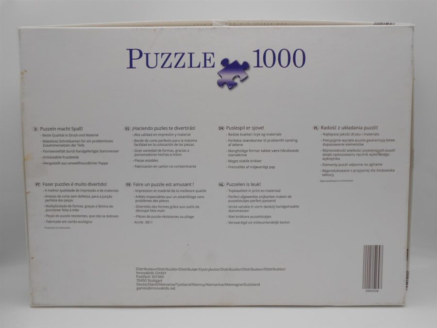 Kätzchen im Eimer Puzzle von Innovakids (komplett) 1000 Teile