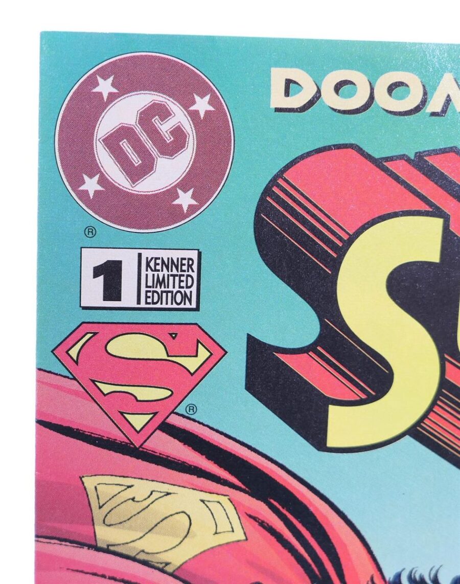 Kenner DC Comic Superman 1995 Limited Edition /Comicheft TOP Zustand