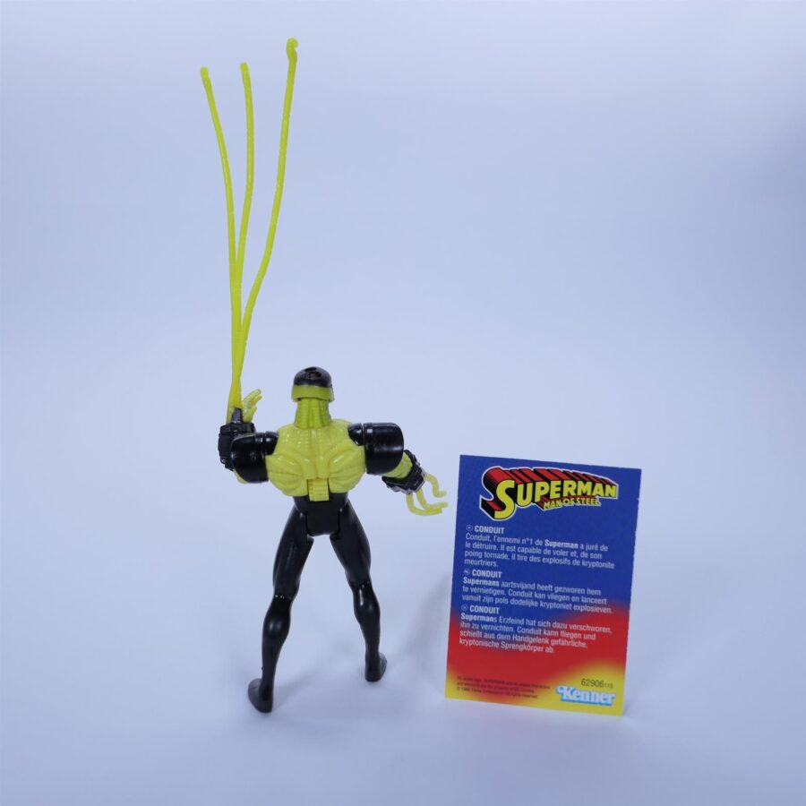 Kenner DC Comics CONDUIT Actionfigur Figur + Zubehör Retro 1995
