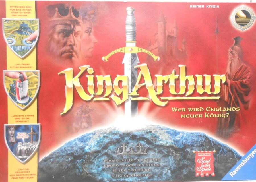 KING ARTHUR Ravensburger 2003 Gesellschaftsspiel 1-4 Spieler ab 8 Jahren