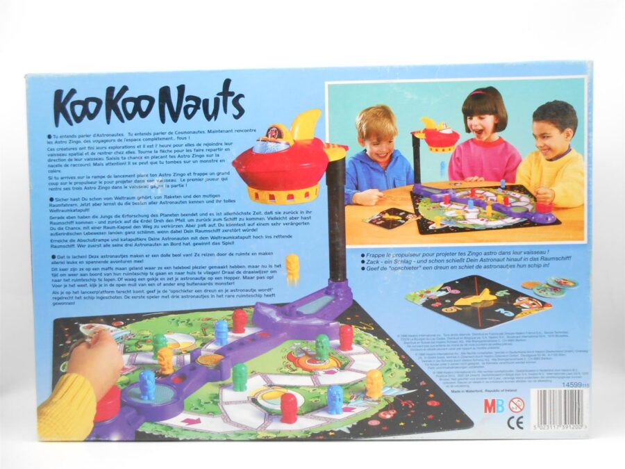 KOO KOO NAUTS MB Spiel Gesellschaftsspiel ab 4 Jahre 2-4 Spieler