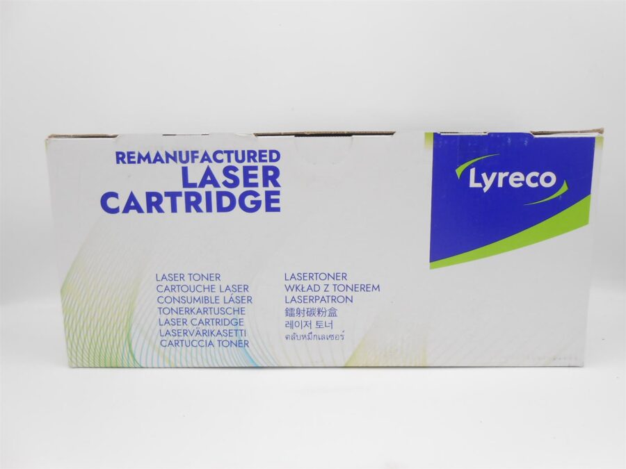 LASER TONER Black Schwarz Lyreco Remanufactured Laser Cartridge