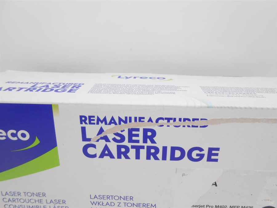 LASER TONER Black Schwarz Lyreco Remanufactured Laser Cartridge