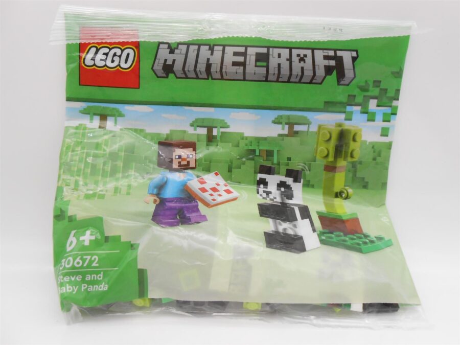 LEGO 30662 Animal Crossing 30672 Minecraft 40341 xtra Polybag Bundle