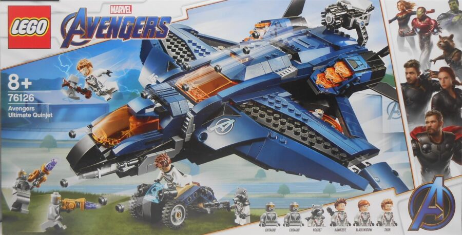 LEGO 76126 Marvel Avengers Ultimativer Avengers-Quinjet (2019) NEU & OVP