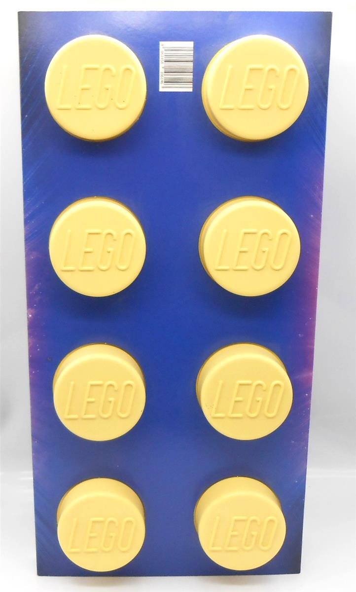 Lego Aufbewahrungsbox Stein 8 Noppen Gelb Movie Legostein NEU OVP
