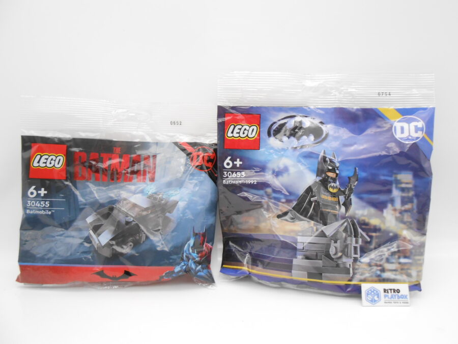 LEGO Batman Set 30653 Batman 1992 + 30455 Batmobil Polybag Bundle