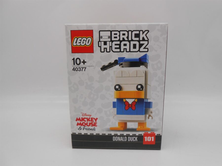 Lego Brickheadz 2x Mickey Mouse Donald Duck 40377+ 2x Goofy & Pluto 40378