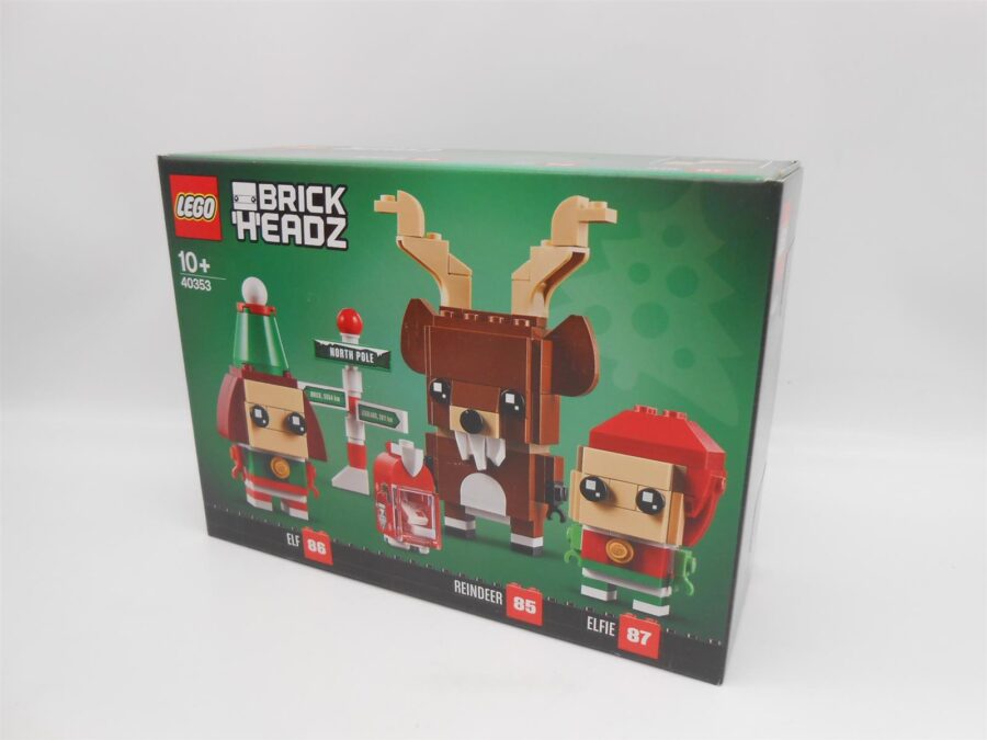 Lego Brickheadz 40353 + 40354 + 40381 Monkey King Elf Drachenreiter Bundle