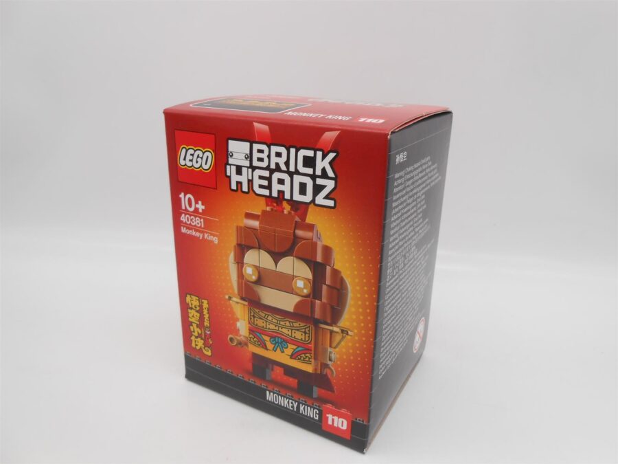 Lego Brickheadz 40353 + 40354 + 40381 Monkey King Elf Drachenreiter Bundle