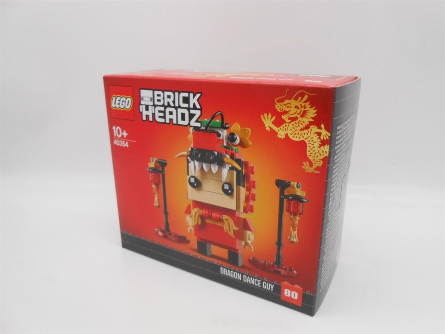 Lego Brickheadz 40353 + 40354 + 40381 Monkey King Elf Drachenreiter Bundle
