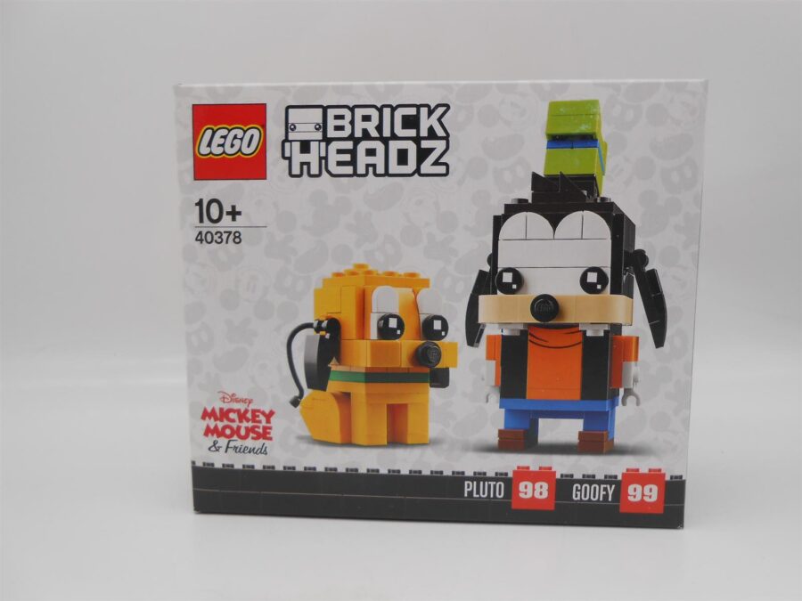 Lego Brickheadz Donald Duck 40377 +Goofy & Pluto 40378 +Daisy Duck 40476