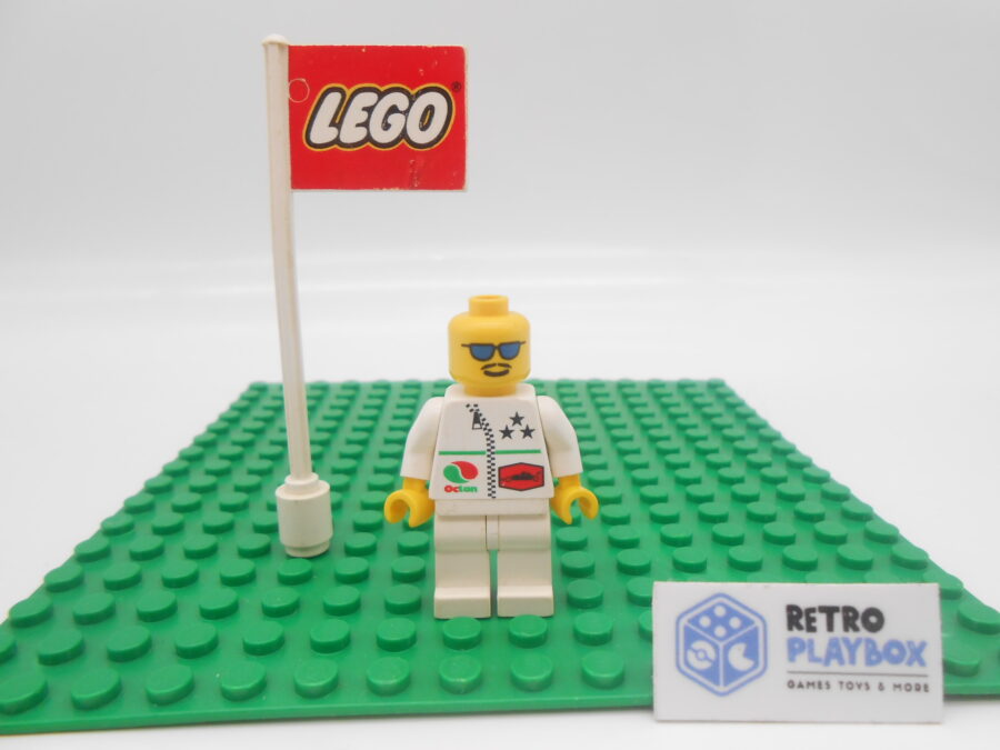LEGO City Minifigur cty038 Mechaniker weißer Anzug Octan guter Zustand