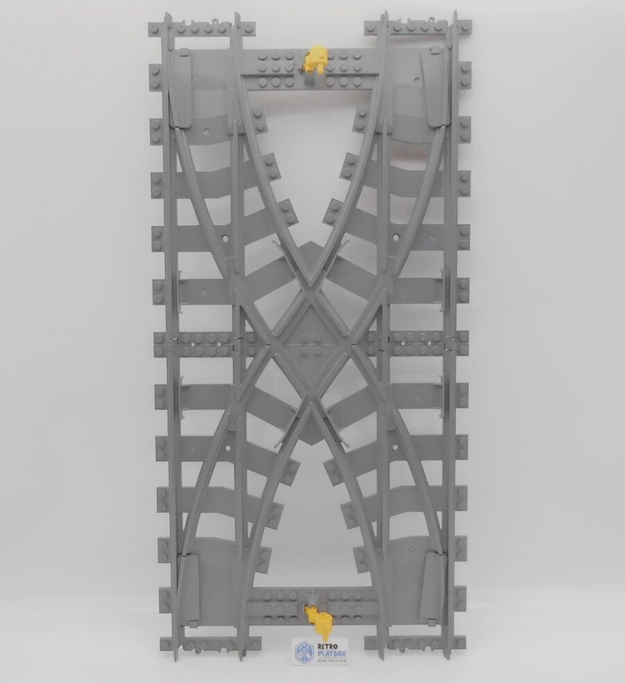 LEGO CITY Trains Eisenbahn 7996 Doppelkreuzweiche Kreuzung Erweiterung