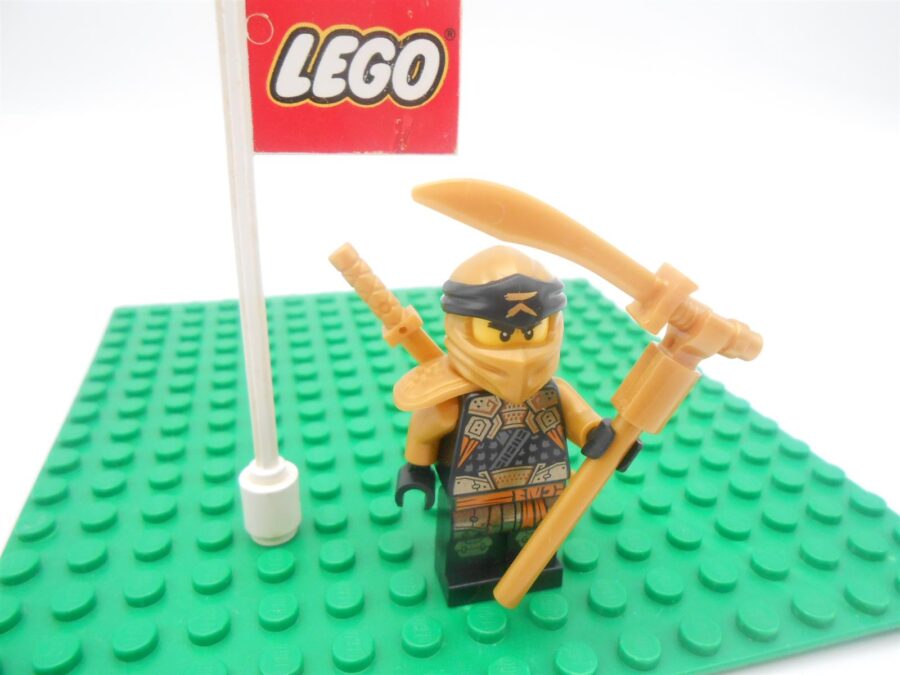 LEGO Minifigur Figur Ninjago Golden Ninja njo758 71769 71774 guter Zustand