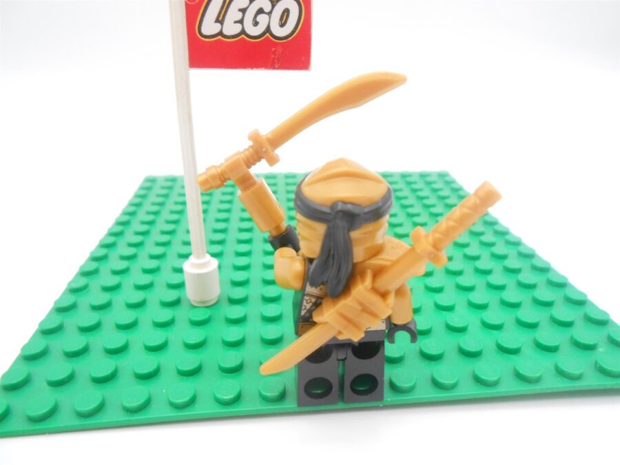LEGO Minifigur Figur Ninjago Golden Ninja njo758 71769 71774 guter Zustand