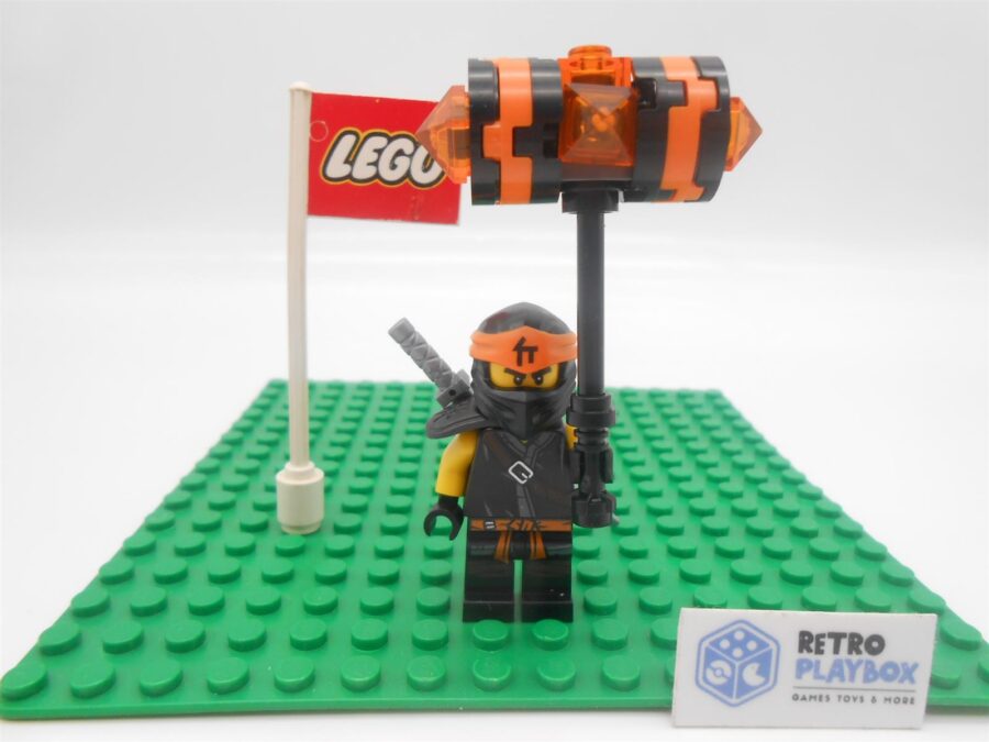 LEGO Minifigur Figur Ninjago njo455 Colem mit Hammer guter Zustand