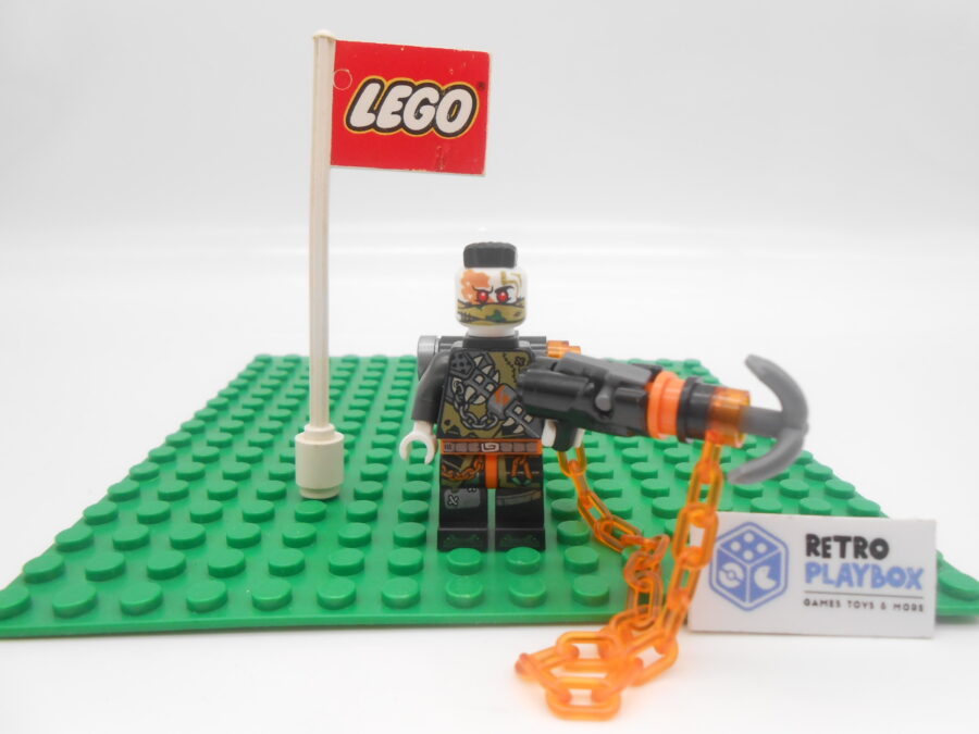 LEGO Minifigur Figur Ninjago njo515 Heavy Metal guter Zustand