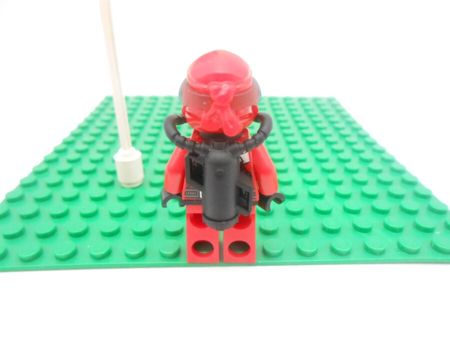 LEGO Minifigur Figur Ninjago njo695 Kai Scuba Gear Seabound guter Zustand